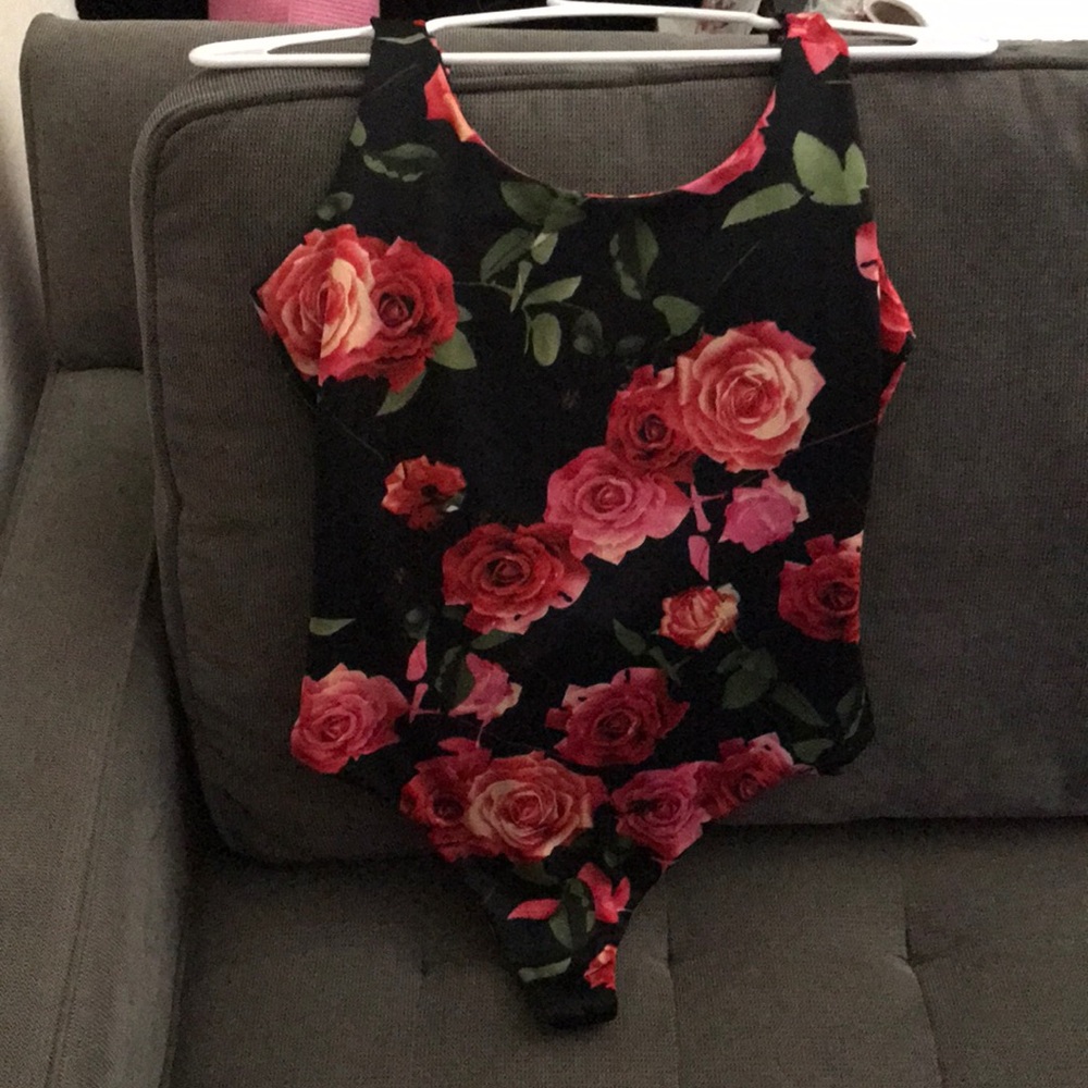 Fashion Nova floral bodysuit